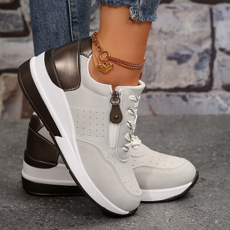 Lucien | Zip-Up Comfort Sneakers