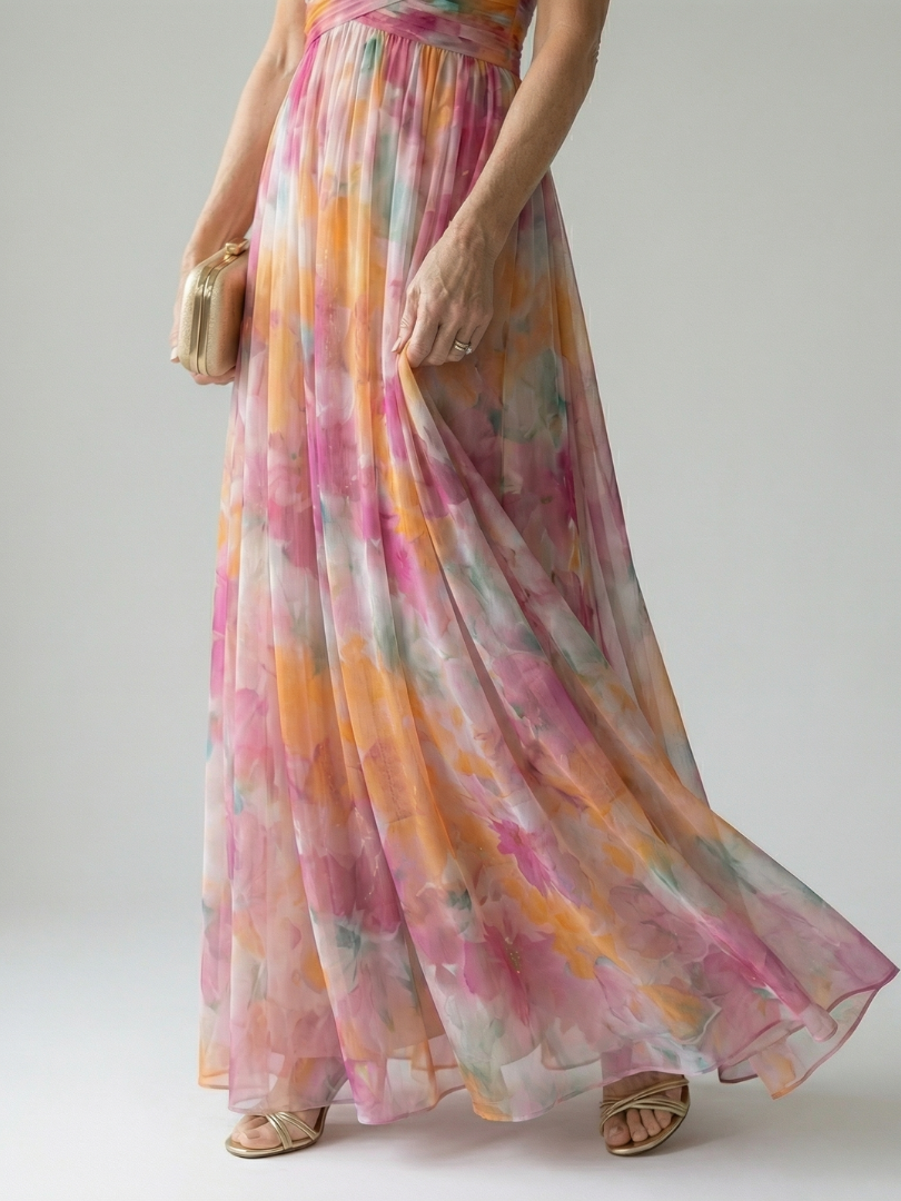 Isel - Soft Wrap Maxi Dress