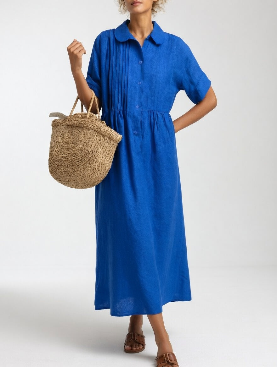 Lysandra - Flowing Shirt Dress