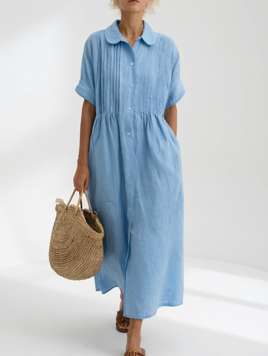 Lysandra - Flowing Shirt Dress
