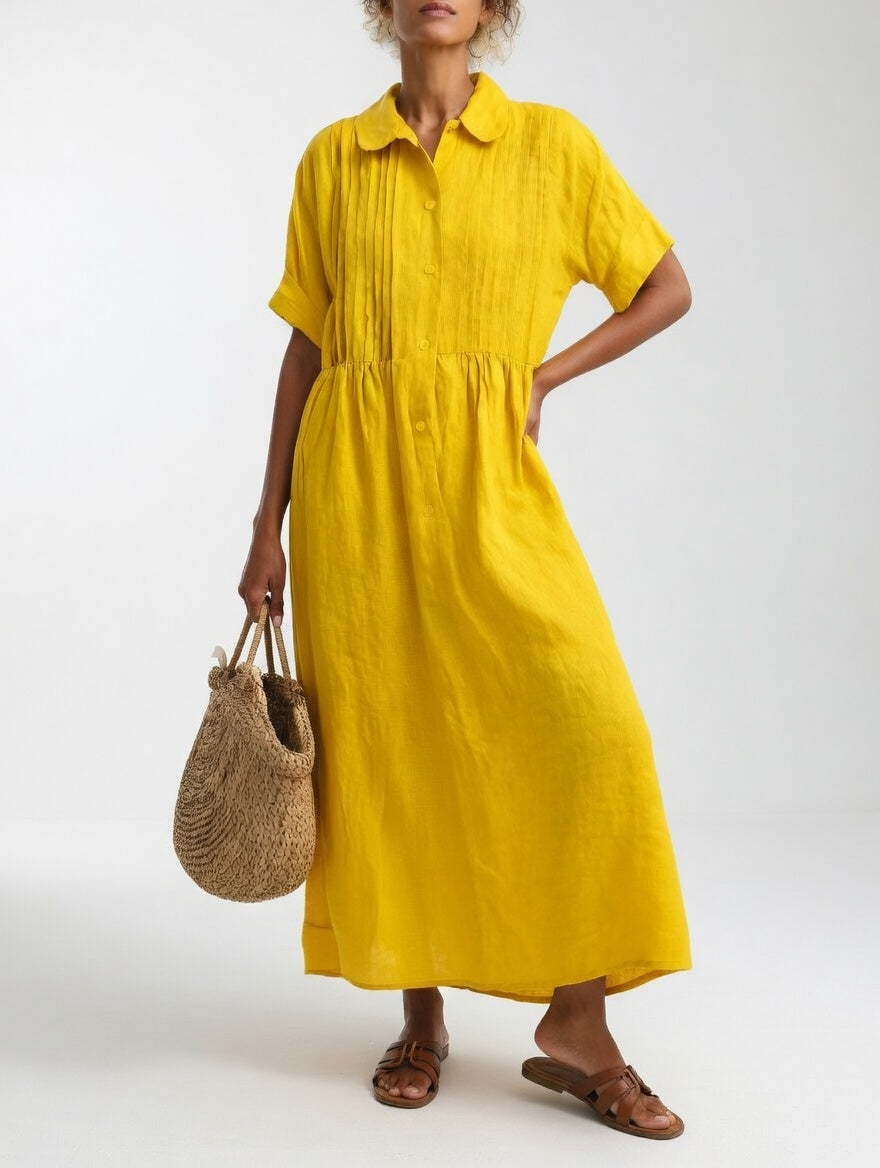 Lysandra - Flowing Shirt Dress