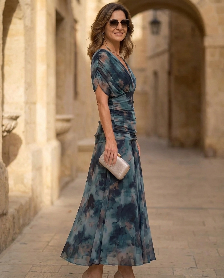 Luna | Elegant Blue Dress