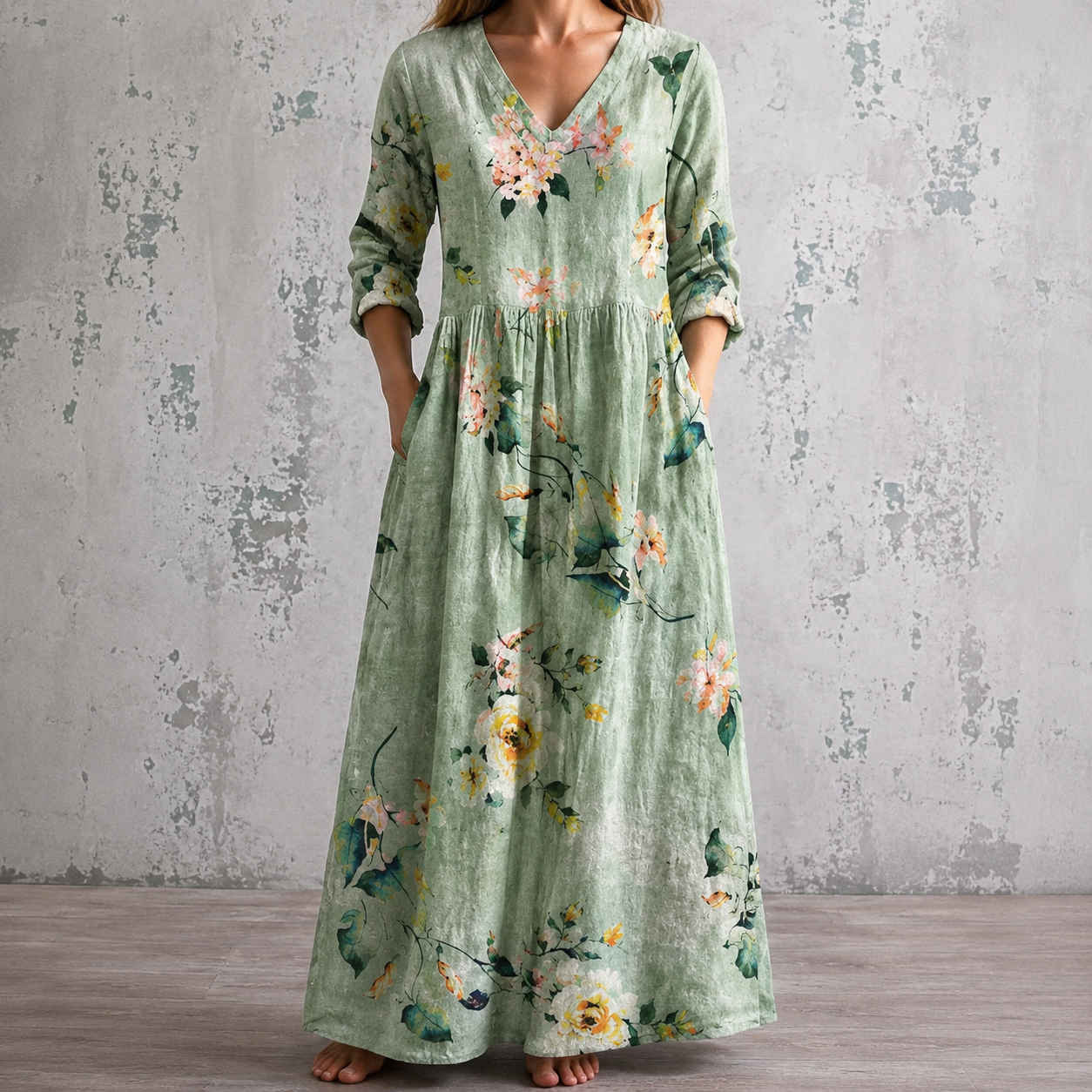 MAYA™ | FLORAL SUMMER DRESS