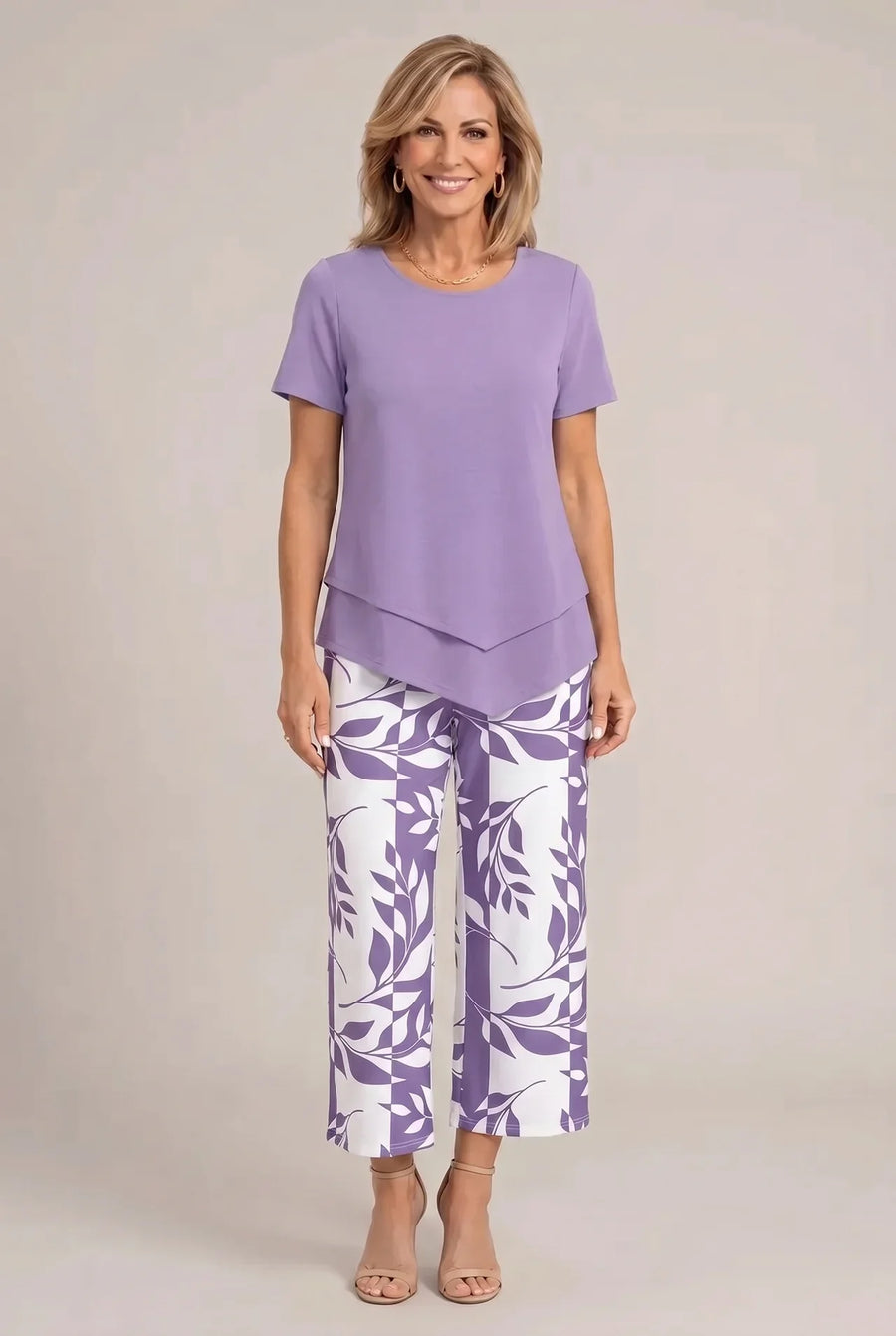 Norielle - Tailored Two-Piece Wide Leg Set