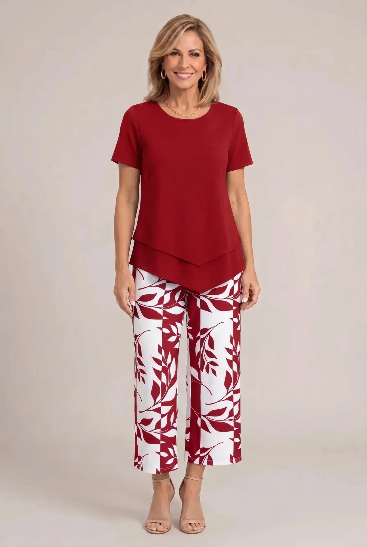 Calyssa - Tailored Two-Piece Wide Leg Set